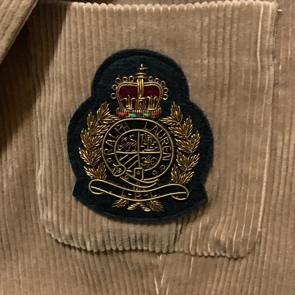 Lauren Ralph Lauren Bullion-Patch Corduroy Blazer New with tags - Picture 6 of 8